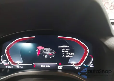 2022 BMW X4 xDrive30I z USA, uszkodzony, nr VIN 5UX33DT01N9K48699